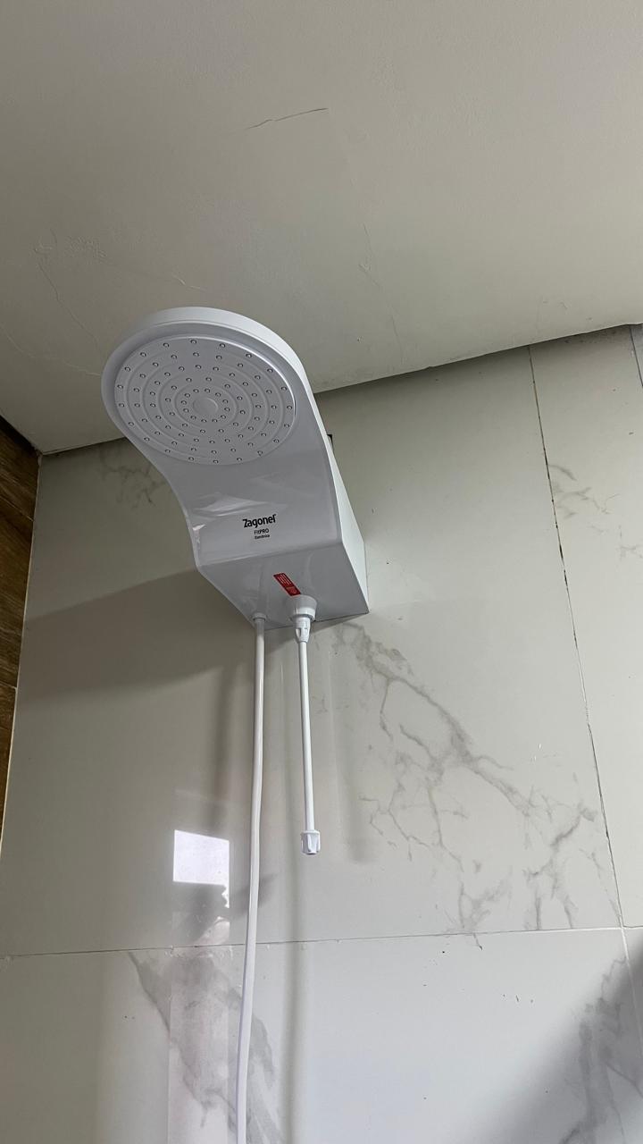 Chuveiro instalado pela RPSANTOS Elétrica